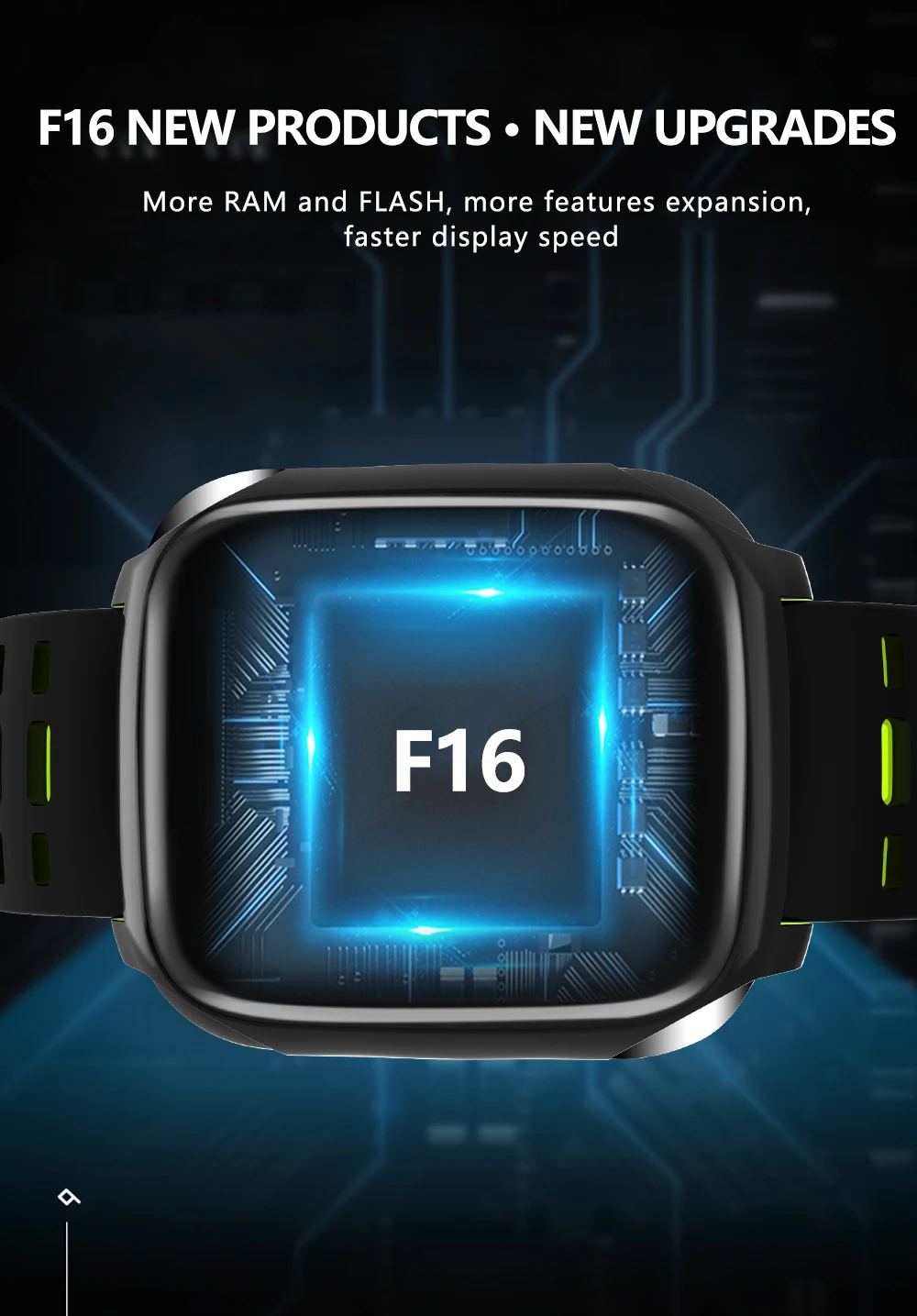 F16 смарт-браслет ECG+ PPG шагомер, погода, будильник, пульсометр, кровяное давление, водонепроницаемый смарт-браслет