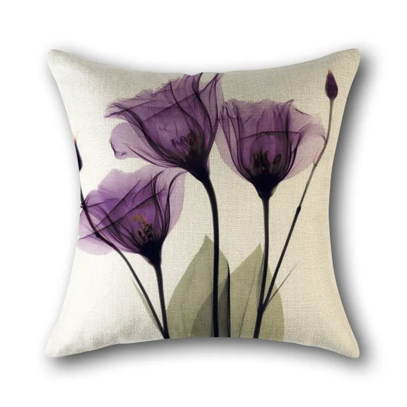 Наволочка для подушки с маленькими свежими цветами наволочка яркий цветочный