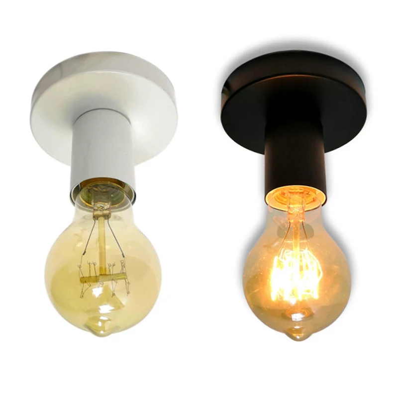 Винтажная потолочная лампа из кованого железа скандинавский потолочный