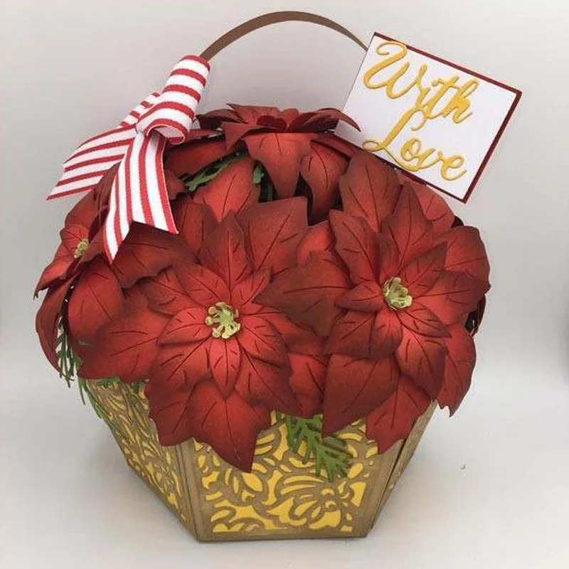 Изящные металлические Вырубные штампы с листьями вырубные для изготовления