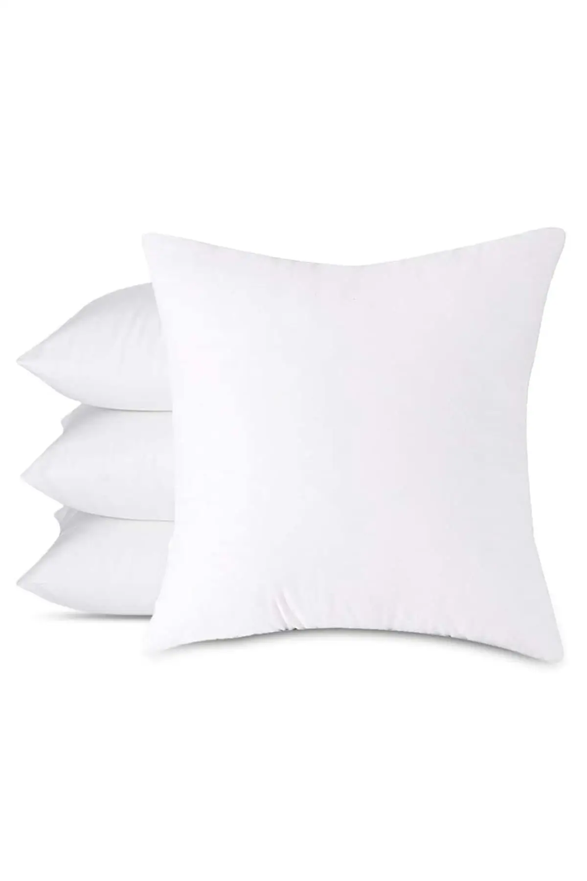 

4pcs Pillow Cushion 45X45 Cm 350gr 1st class Fiber Filled Bedding Accessories Decoration Living Room Bedroom MAde in Turkey