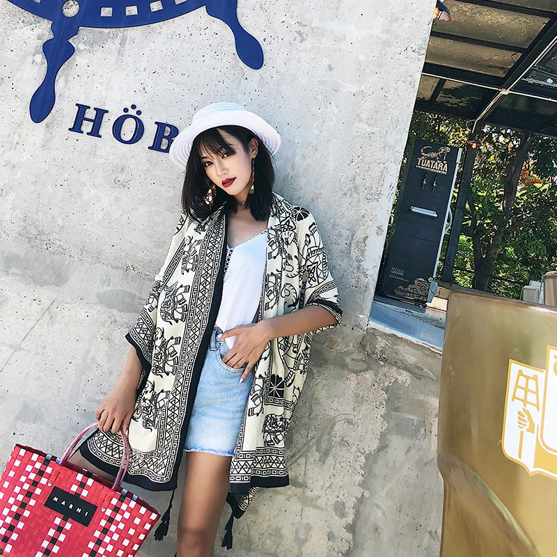 2019 Новый Винтажный Женский мягкий длинный шейный большой шарф накидка шаль