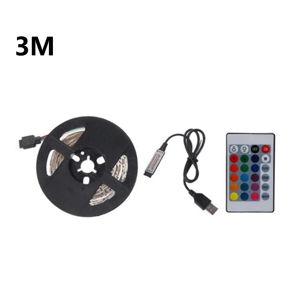 Светодиодная ленсветильник 5050SMD с питанием от USB гибкая светодиодная лампа