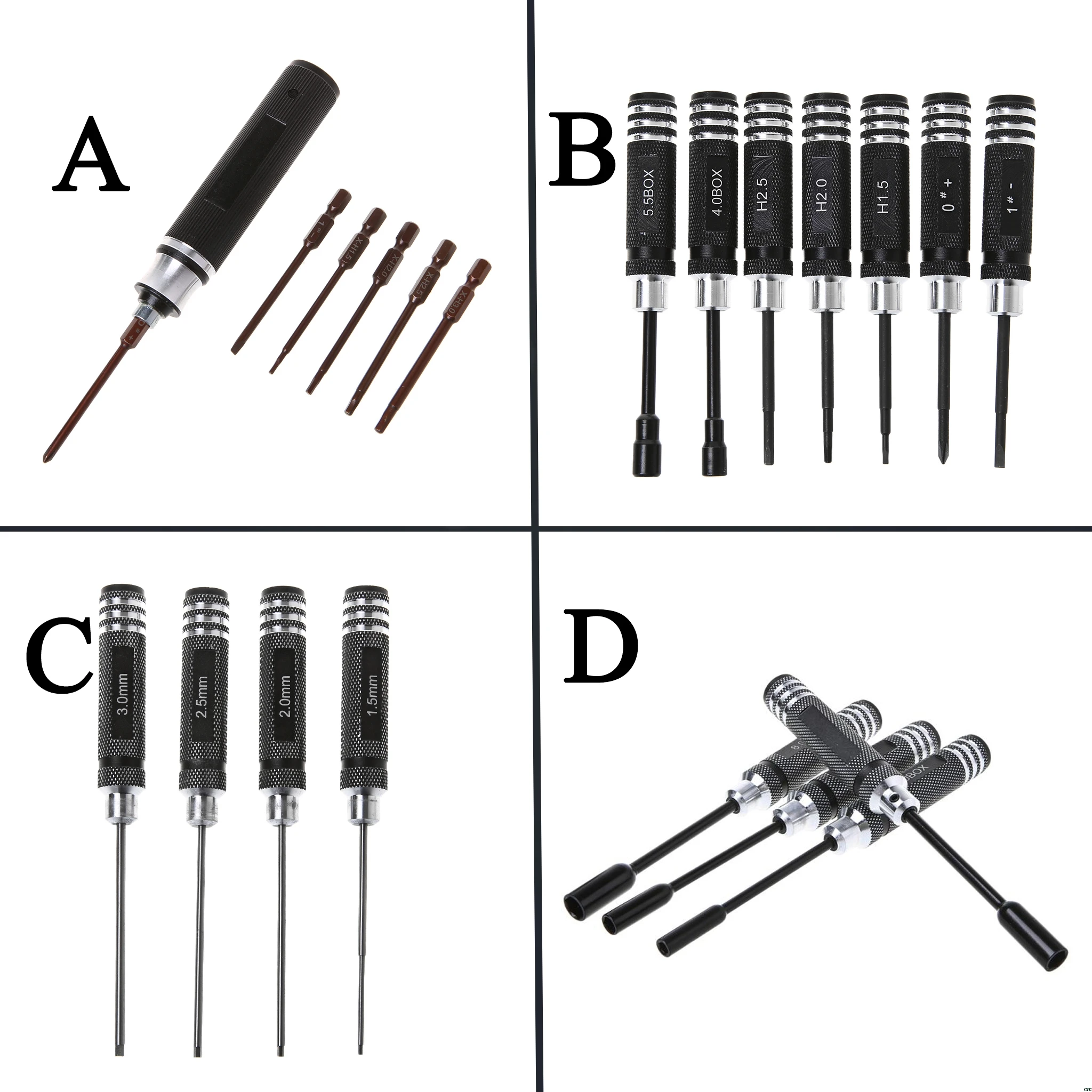 Для модели RC DIY Инструменты для ремонта шестигранной отвертки