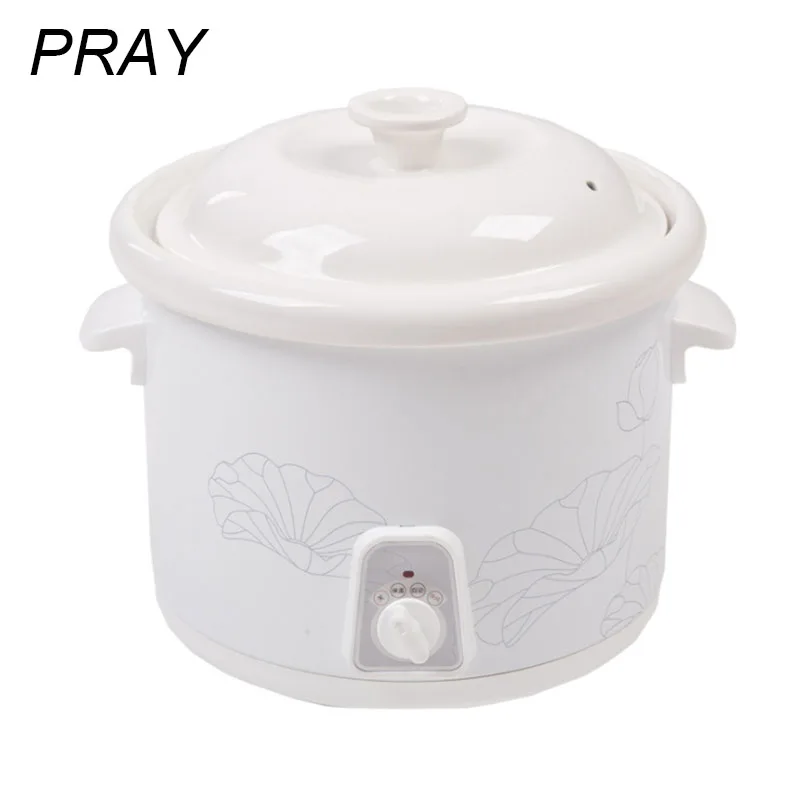 1Л завод хороший белый керамический горшок для тушения используется в кухонном