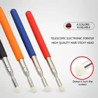 Указка телескопическая для учителей, выдвижная электронная Классная доска для презентаций, для учителей, 1 шт.