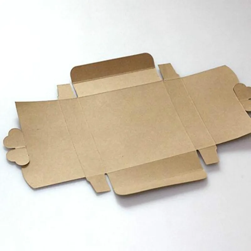 10 шт./лот Розничная крафт-бумага подарочная упаковка коробка подарок мыло ручной