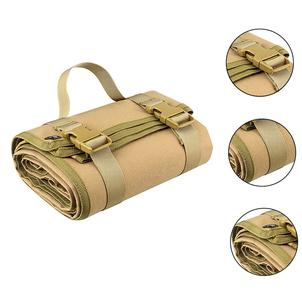 

Picnic Mat Shooting Camping Waterproof Black Breakthrough Multifunctional Outdoor Blanke Nonslip Roll-up Field Sports Mattress