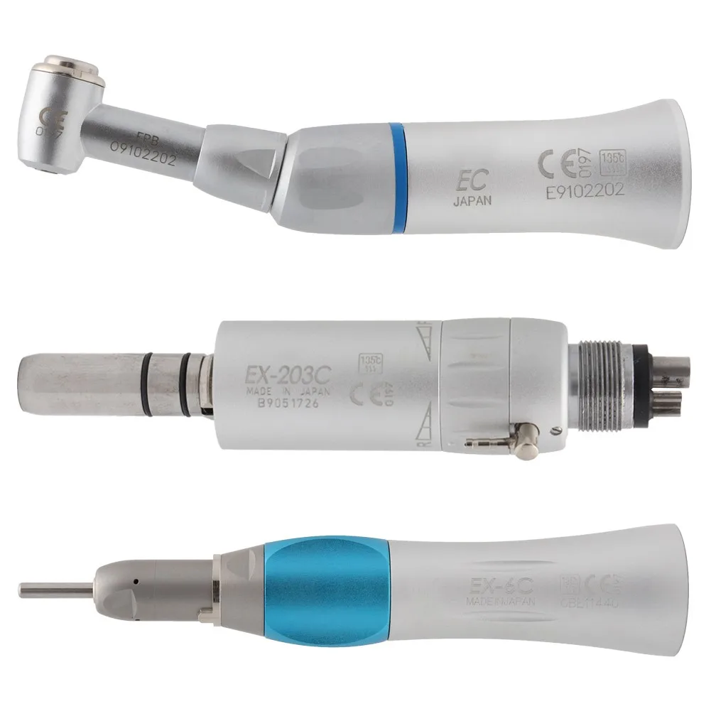EX203C Стоматологическая низкой Скорость набор наконечников Мидвест 4 отверстия M4