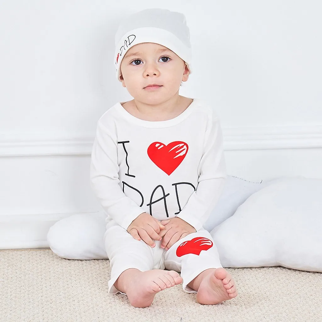 Детский комбинезон из 3 предметов одежда для маленьких мальчиков и девочек