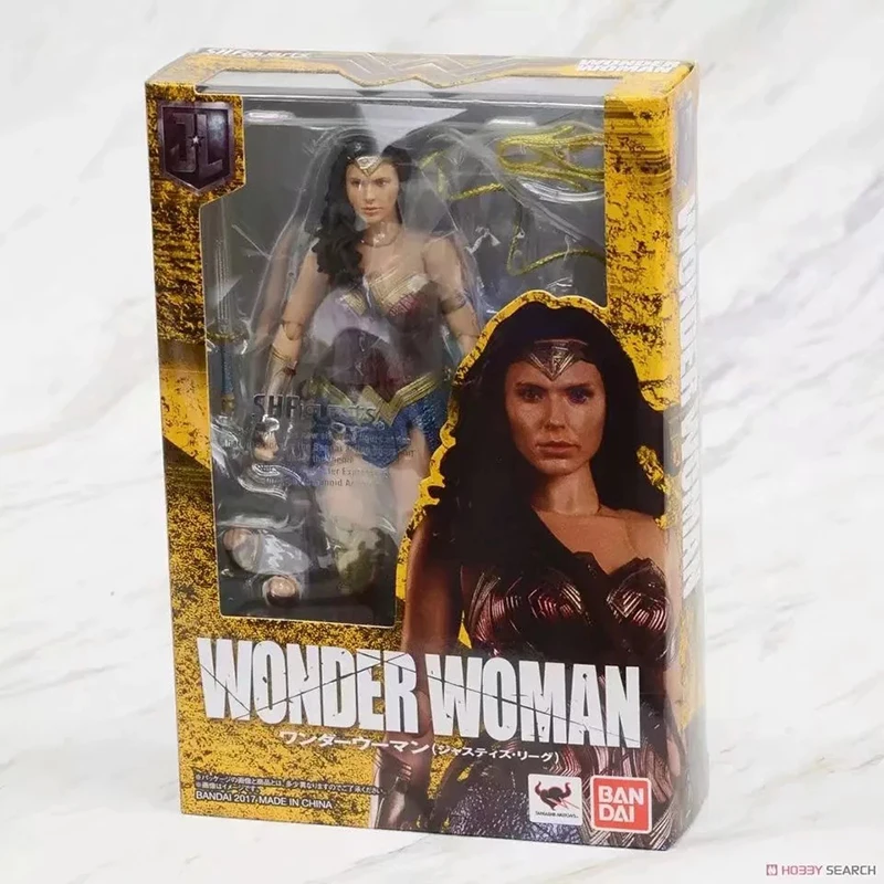 15 см SHF DC Justice League Wonder Woman ПВХ фигурка Коллекция Модель игрушки Рождественский