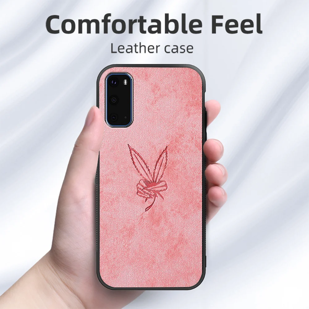 

Fabric Case For Samsung S20 FE Case Hard PC Funda For Samsung S21 Ultra S8 S9 S10 Plus Note 20 10 Lite 8 9 J6 J4 J8 2018 Cover