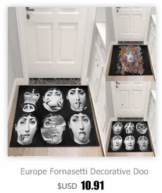 Винтажная свеча подсвечник Fornasetti, керамический держатель для свечей, романтическая Изысканная банка для хранения ювелирных изделий, подарки, украшение для дома и рабочего стола