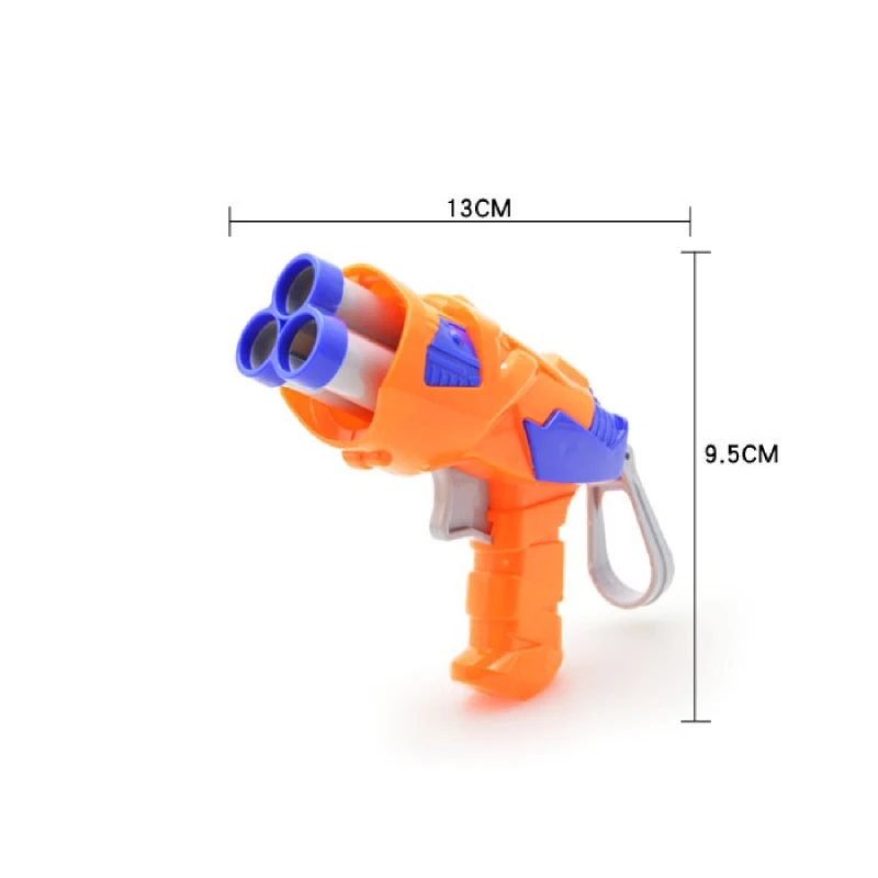 1 шт. 2 мягкие пулеметные пистолетные игрушки уличная битва игрушечное оружие АБС