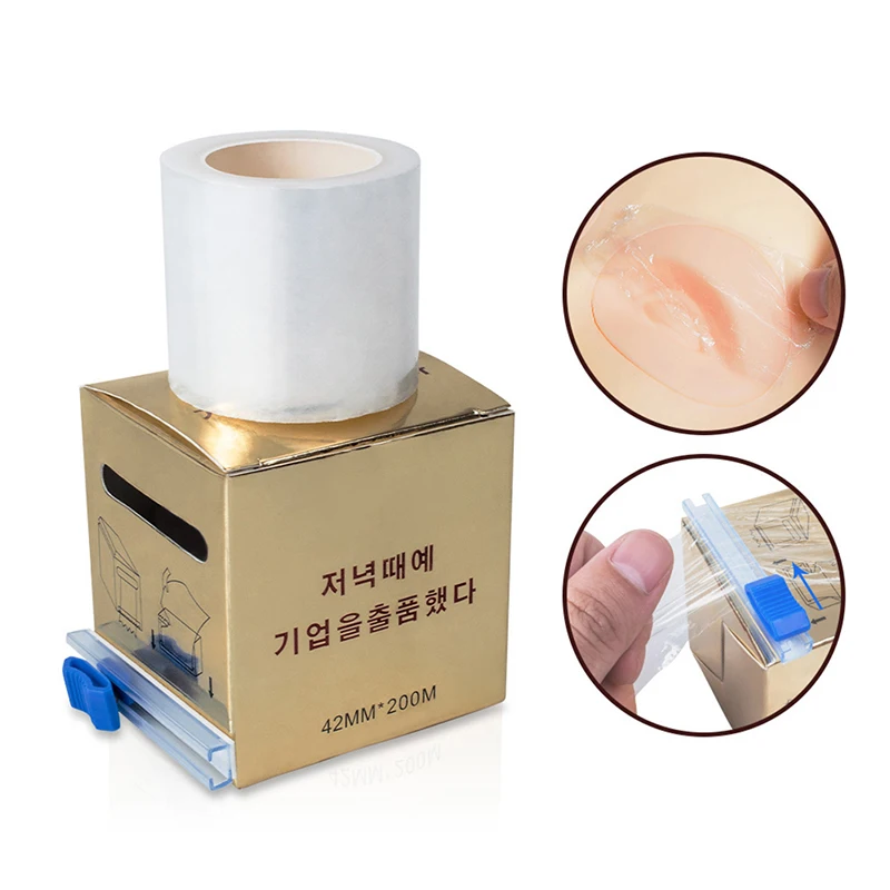 

Tattoo Clear Wrap Cover Preservative Cling Film Tattoo Eyebrow Liner