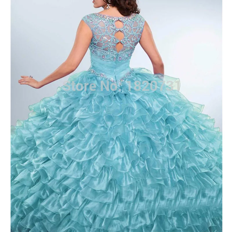 Новый светильник фиолетовое бальное платье Quinceanera платья совок плиссе вышивка