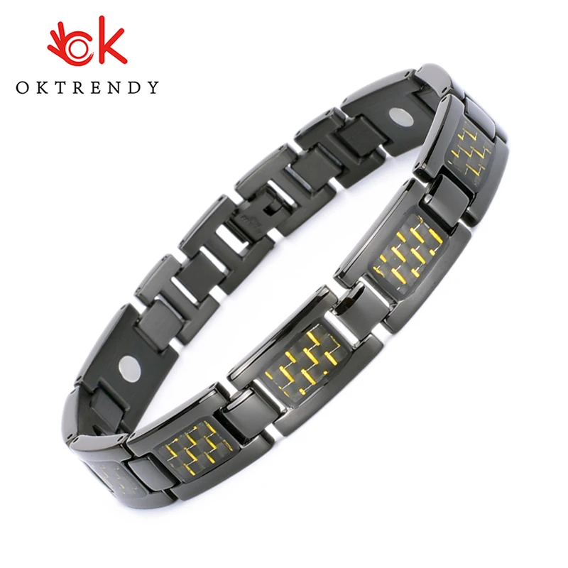 Oktrendy японский магнитный браслет кровяного давления энергетический медицинский