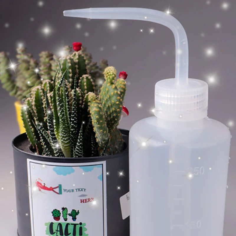 250 мл бутылка для выдавливания суккулентов в горшке горшок полива растений