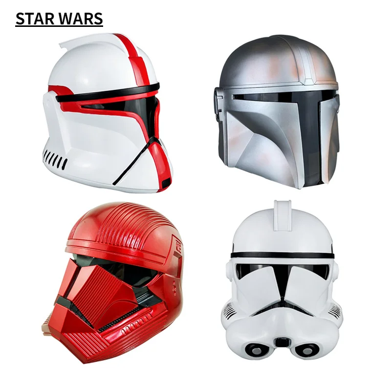 Шлем мандалор из 9 Звездных Войн шлем шторм белый солдат ПВХ латексная маска