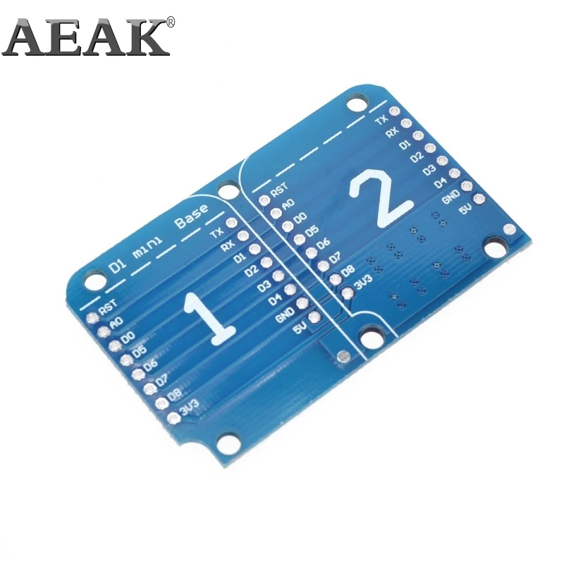 Двойная база D1 mini WIFI Интернет вещей макетная плата на основе AEAK|base wifi|d1 minidevelopment