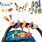 Мобиль с погремушками для детей, развивающие игрушки для детей, спиральная детская кроватка, погремушка для маленьких детей, подвесная кукла для детской коляски