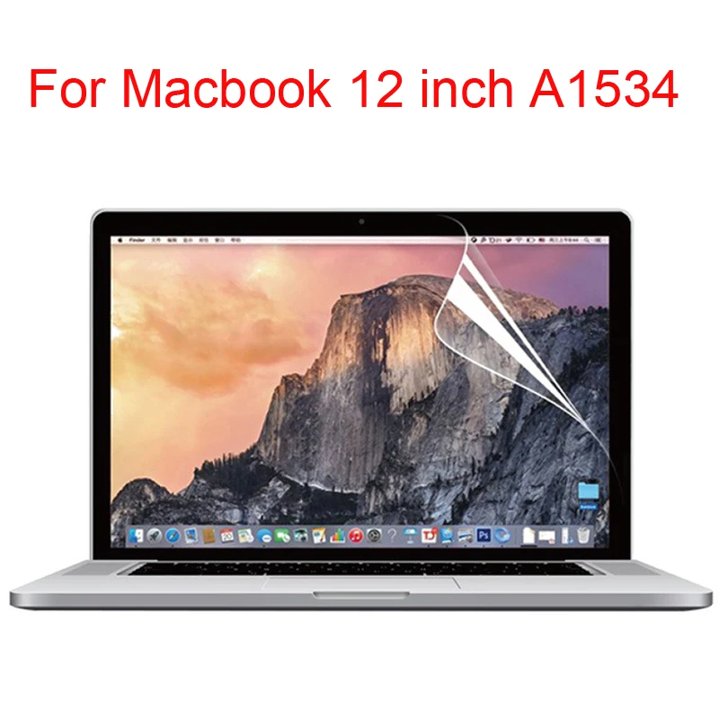 Прозрачная защитная пленка для экрана Macbook 12 дюймов A1534 Защитная |