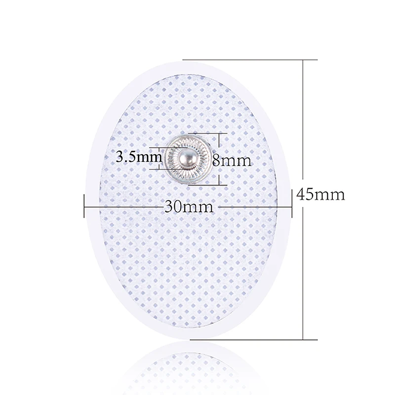 100 шт. электродные подушечки Десятки машина для терапии акупунктурой тела