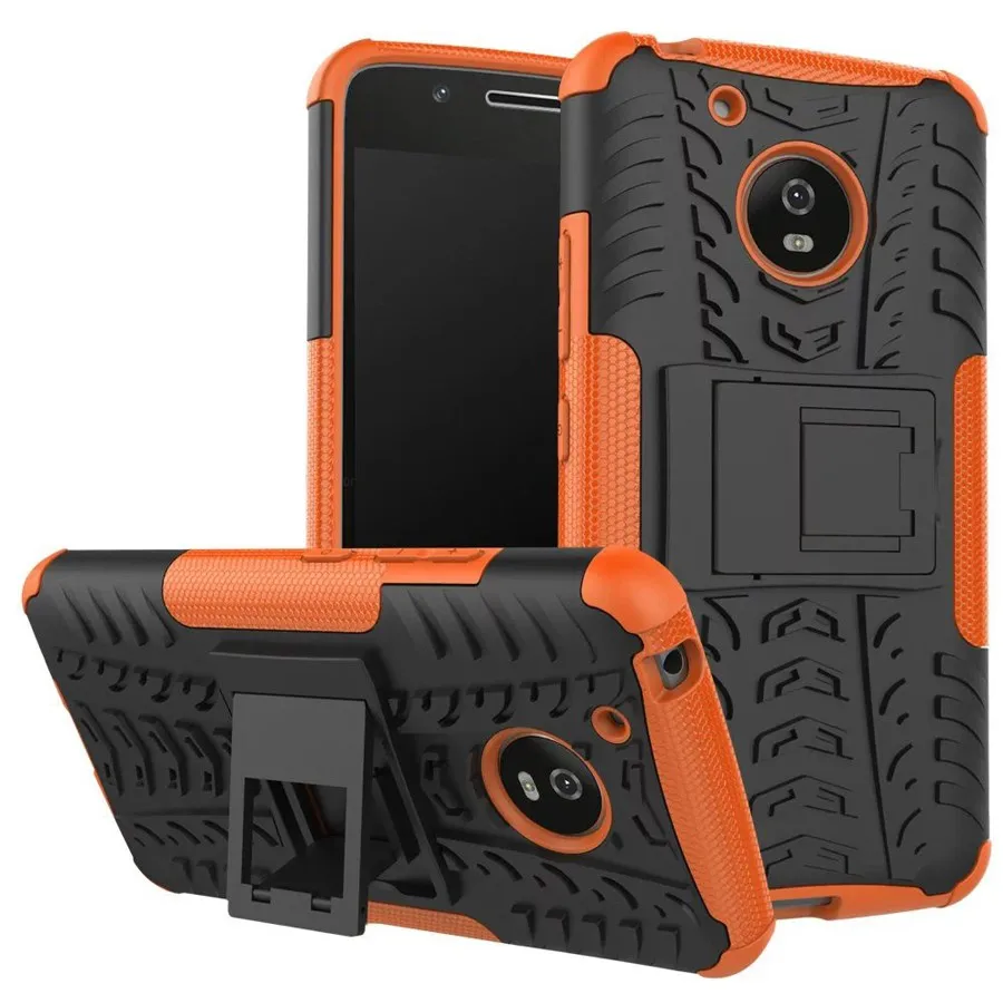 2 в 1 Armor Style Противоударная защита от царапин чехол для Lenovo Moto G4 G5 G5S G6 плюс 2018