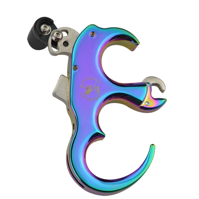 TP420 стрельба из лука релиз спиды 3 или 4 палец ручка для большого пальца суппорт LH/RH