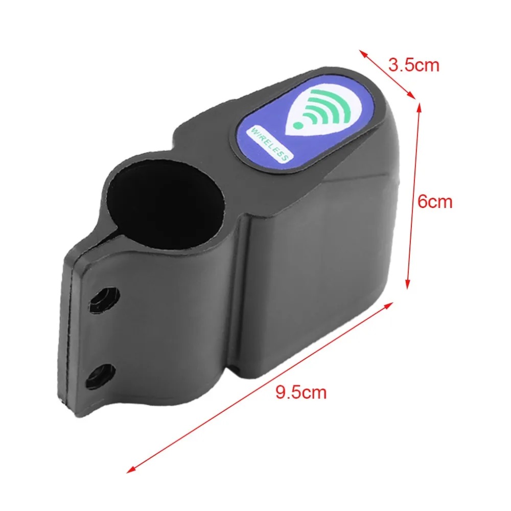 

Bicycle Wireless Remote Control Anti-Theft Alarm, Shock Vibration Sensor Bicycle Bike Security Alertor Cycling 2021