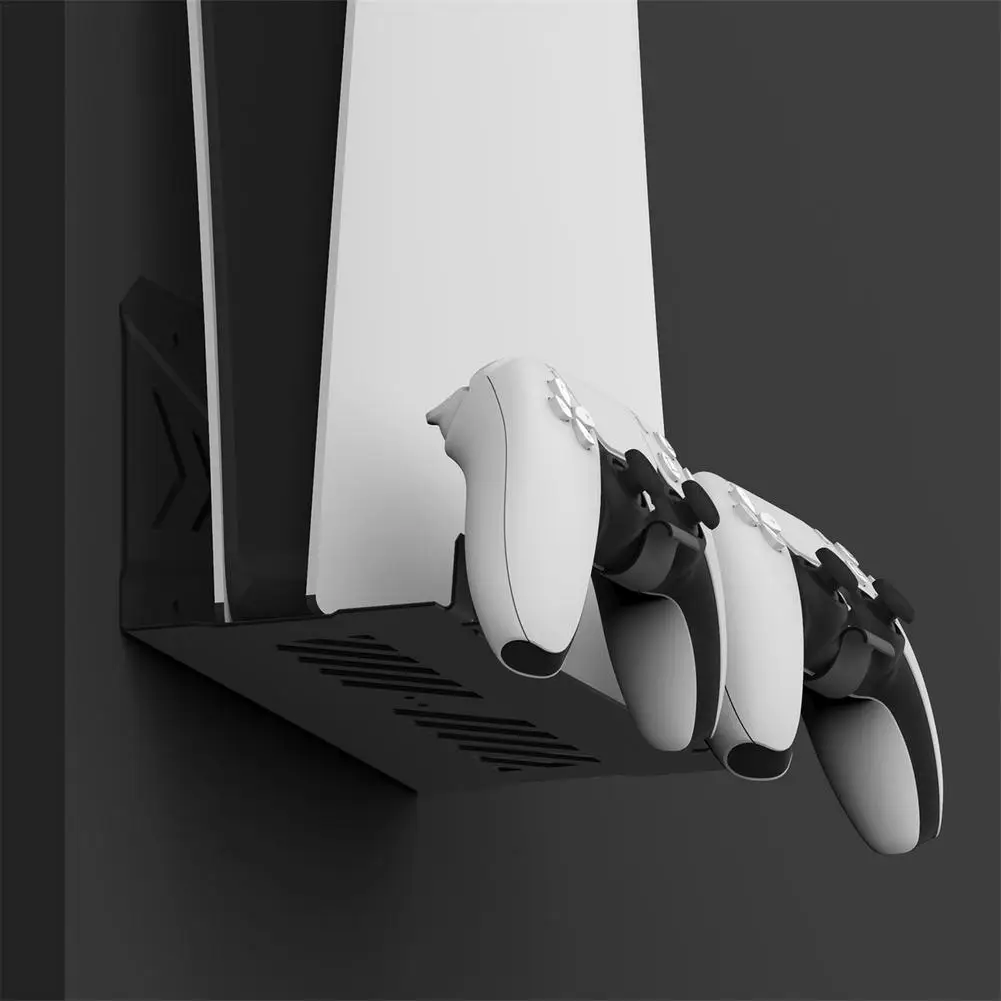 

Game Storage Mount Wall Console Holders Wall Bracket Console Stand Host Rack For PS5 Console With Screws
