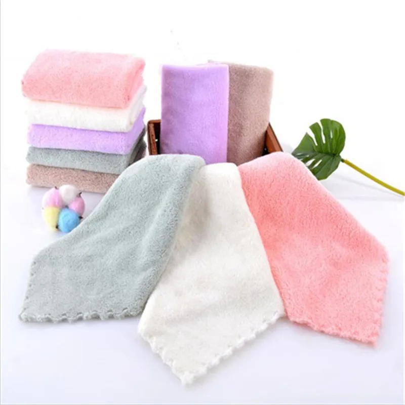 Полотенце квадратное из микрофибры для ухода за ребенком 25 х25 см|Полотенца| |