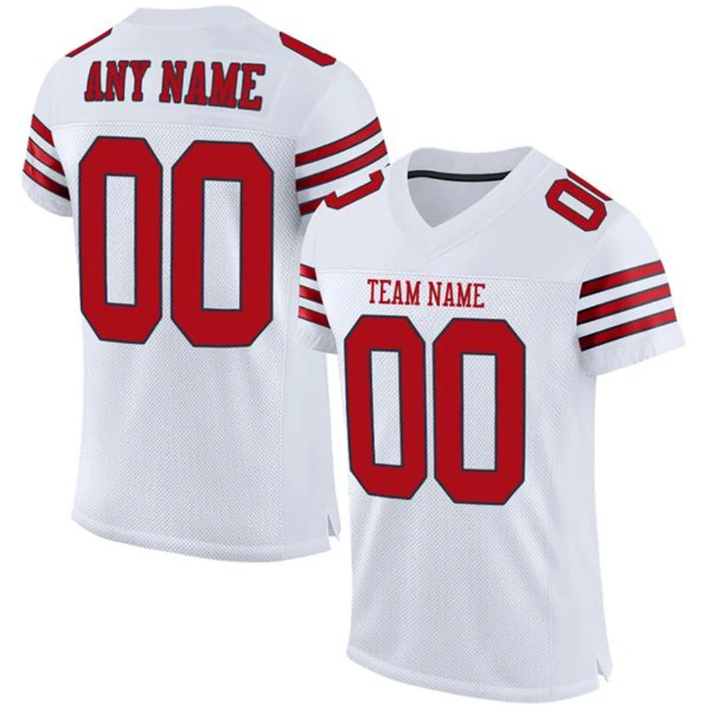 Wholesale Football Jersey Custom Uniform team Printing Team Name Number Personalized breathable Training Jersey
