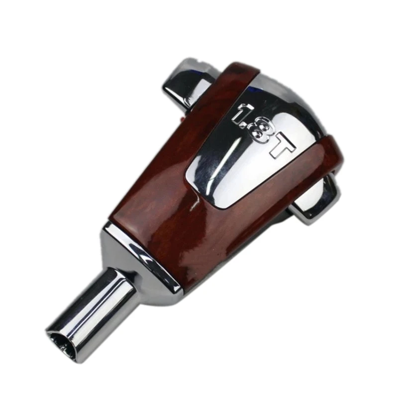 Кнопка переключения передач автоматической коробки передач из вишневого дерева и хрома для Passat B5 1.8T 1999-2004 3BD713139.