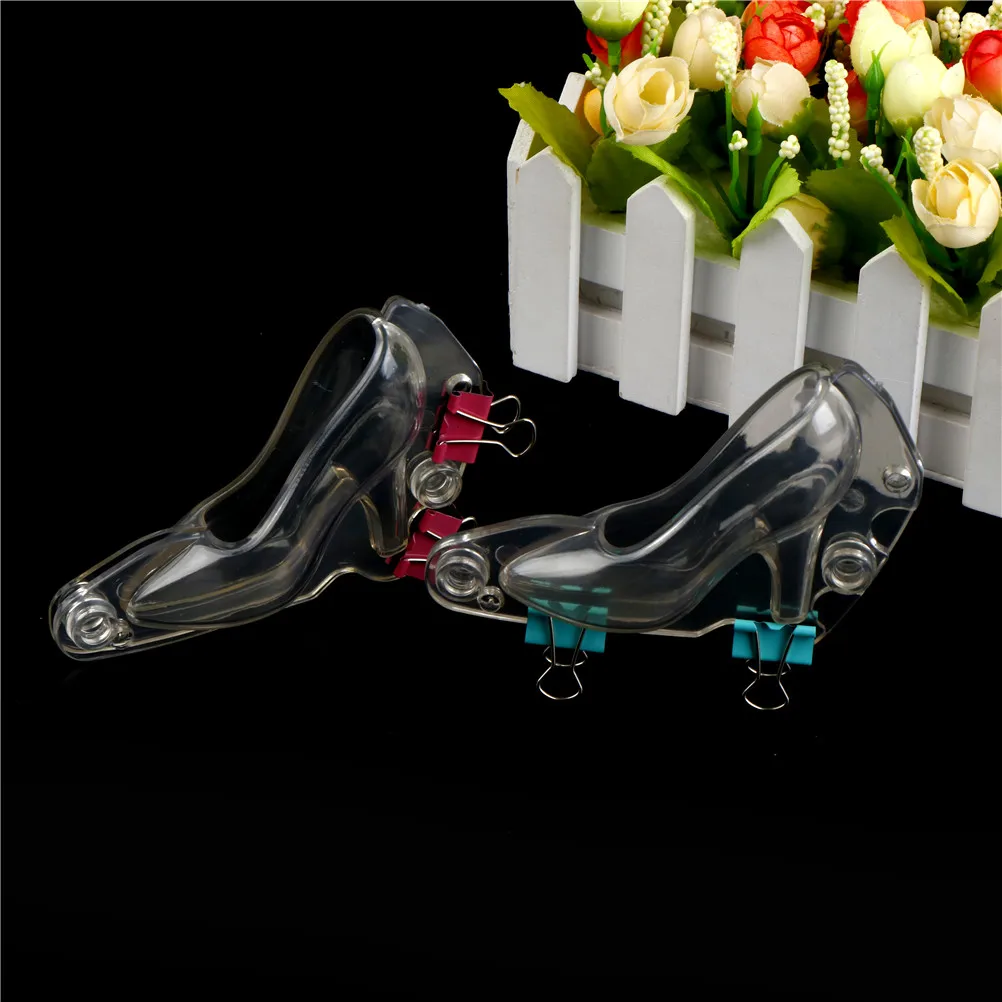 3D форма для шоколада туфли на высоком каблуке искусственные формы инструменты