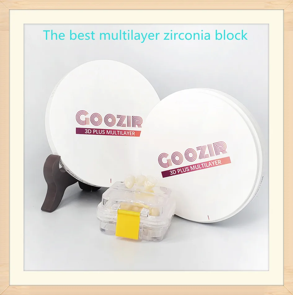 

Стоматологическая лаборатория cad cam многослойный затененный 3d pro циркониевый блок