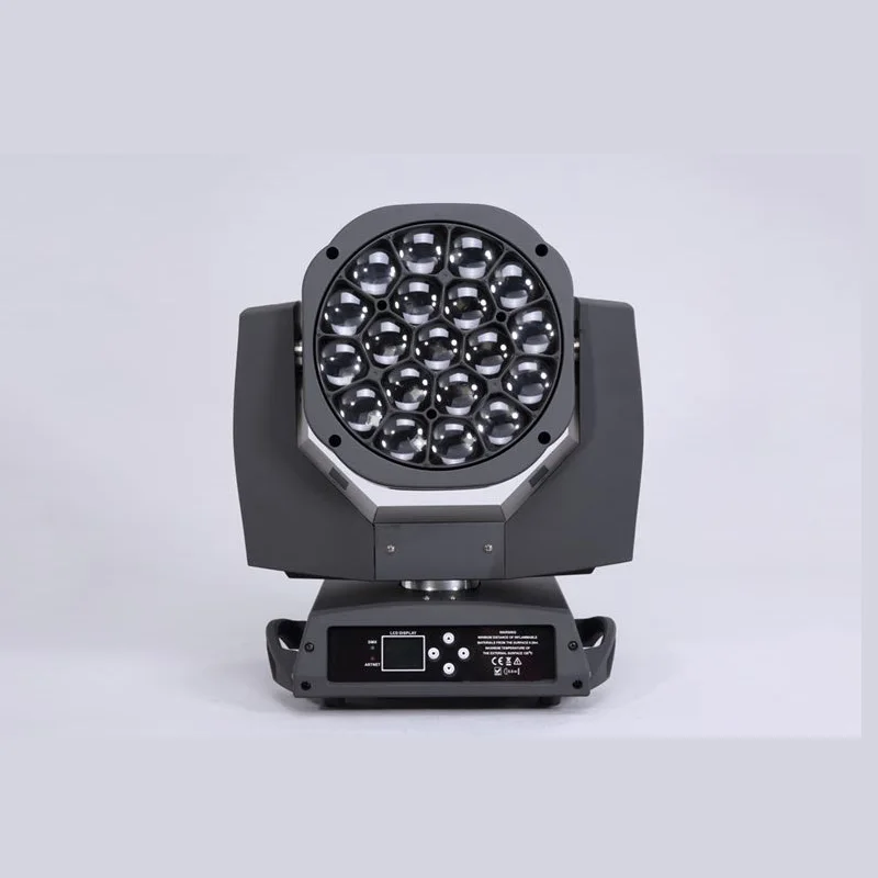 4 шт./лот хит продаж большой пчелиный глаз Dmx Led движущаяся головка Zoom 19x15 Вт Rgbw 4in1