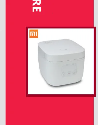Mijia Xiaomi IH 3L Интеллектуальная Электрическая рисоварка 220V назначение IH электромагнитное Отопление PFA порошковое покрытие плита s