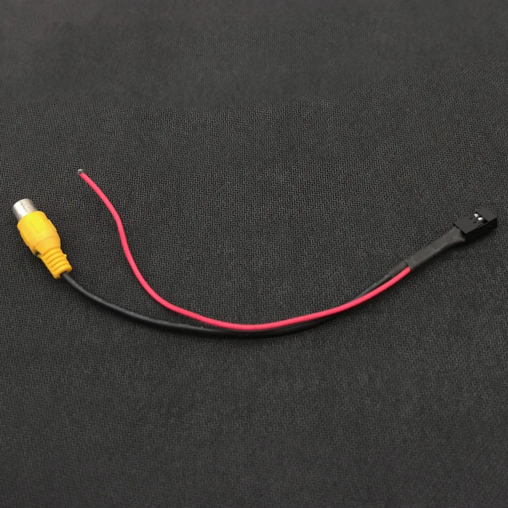 Оригинальный видеовход YIFOUM 6Pin переключатель обратная камера RCA адаптер кабель