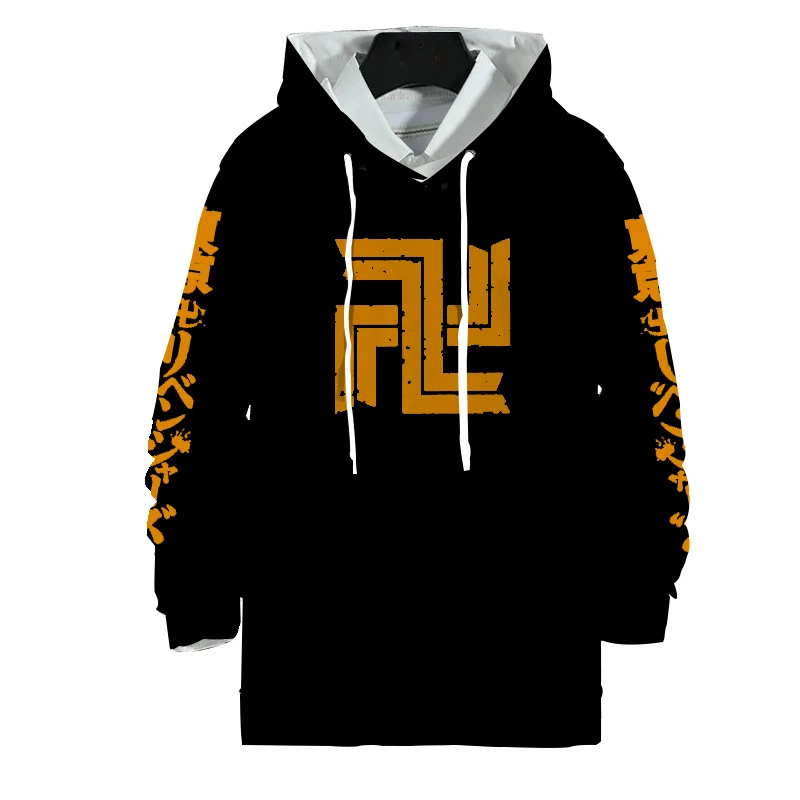 

Толстовки с капюшоном «Токио мстители», модная повседневная Уличная одежда, толстовка с 3d-рисунком аниме для мужчин и женщин, новая одежда д...