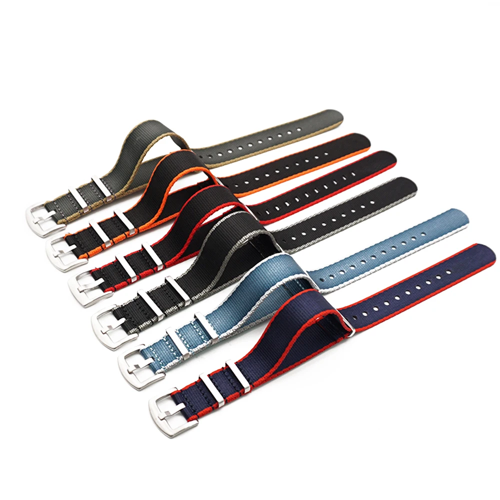 Качественные часы ремень НАТО нейлоновый ремешок 20 мм 22 универсальный тип