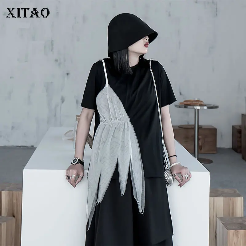 Футболка XITAO женская летняя цветная с коротким рукавом|Футболки| |