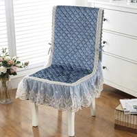 european siamese seat cushion chair cover lace chair cushion winter office chair thick student seat dining wedding chair covers
