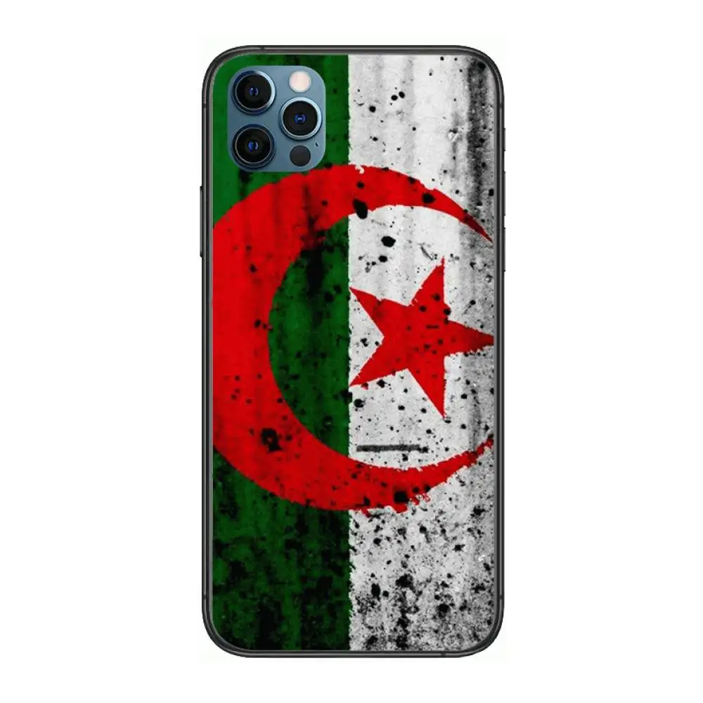 

Algeria National Flag Fashion Phone Case cover For OPPO A91 9 83 79 92s 5 F9 A7X Reno2 Realme6pro 5 black tpu cell cover