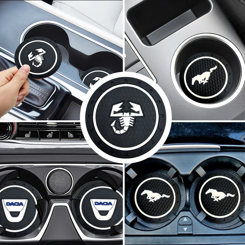 Автомобильный нескользящий коврик подставка для бутылки с водой Mitsubishi l200 lancer