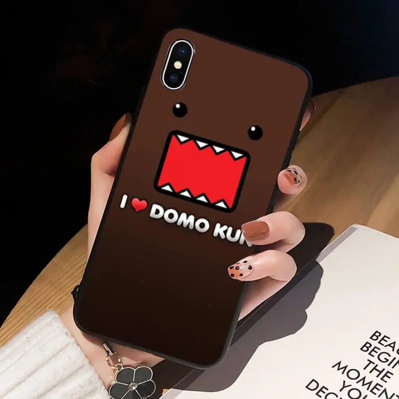 Милый чехол для телефона RUICHI Domo-kun iPhone 11 12 Mini 13 Pro XS Max X 8 7 6s Plus 5 SE XR - купить по