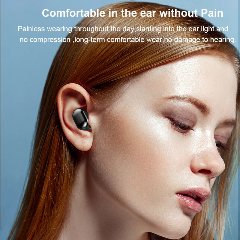 TWS беспроводные Bluetooth наушники стерео HD с сенсорным управлением мини гарнитуры