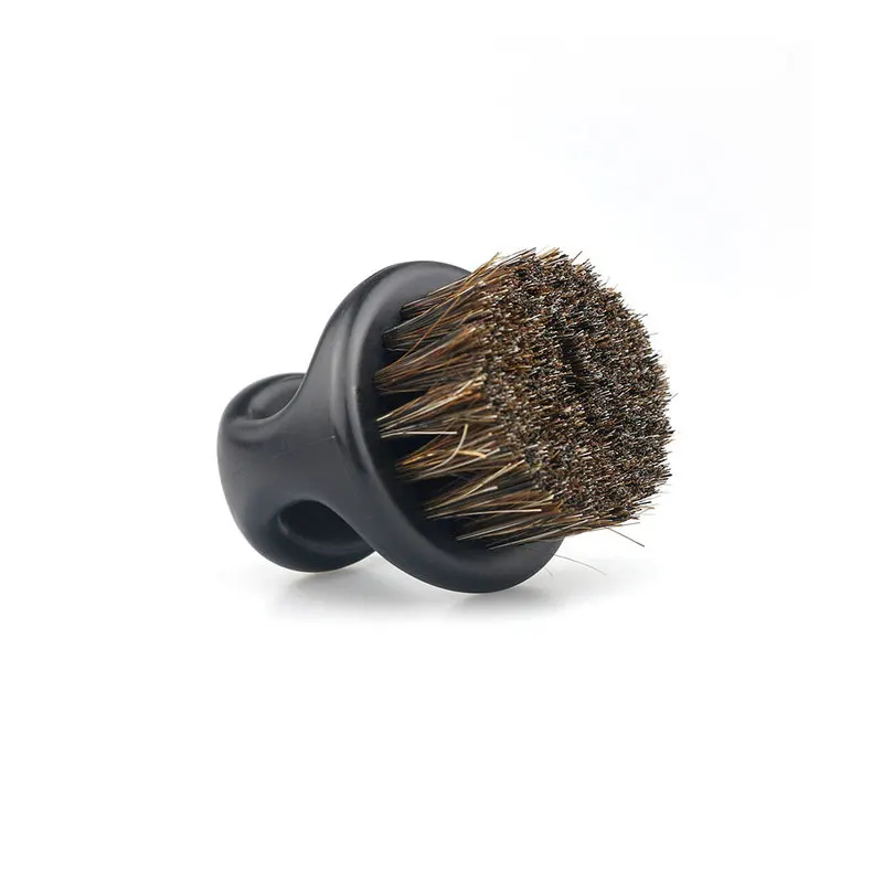 Ретро масляная голова щетка для парикмахера шеи волос козья шерсть салон