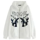 Повседневный пуловер, женские толстовки, модные корейские свитшоты на молнии, уличная одежда большого размера, Топ в стиле Харадзюку, толстовка, Женская толстовка, худи