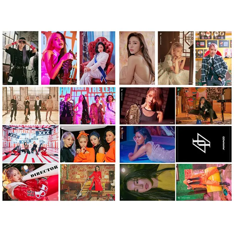 Альбом KPOP Mamamoo Reality In BLACK плавление фото версия для студенческой карты автобуса